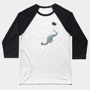 Flying Dinosaurs Baseball T-Shirt